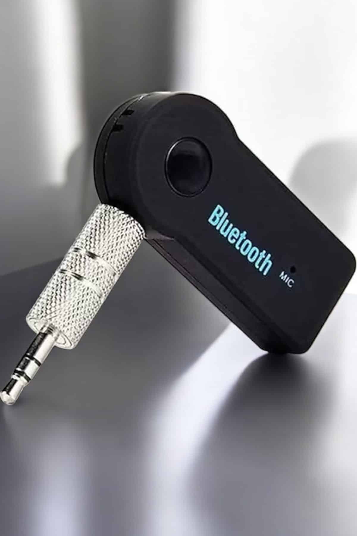 Tüm Araçlara Uyumlu Aux Car Bluetooth Kablosuz Araç Bağlantı Kiti
