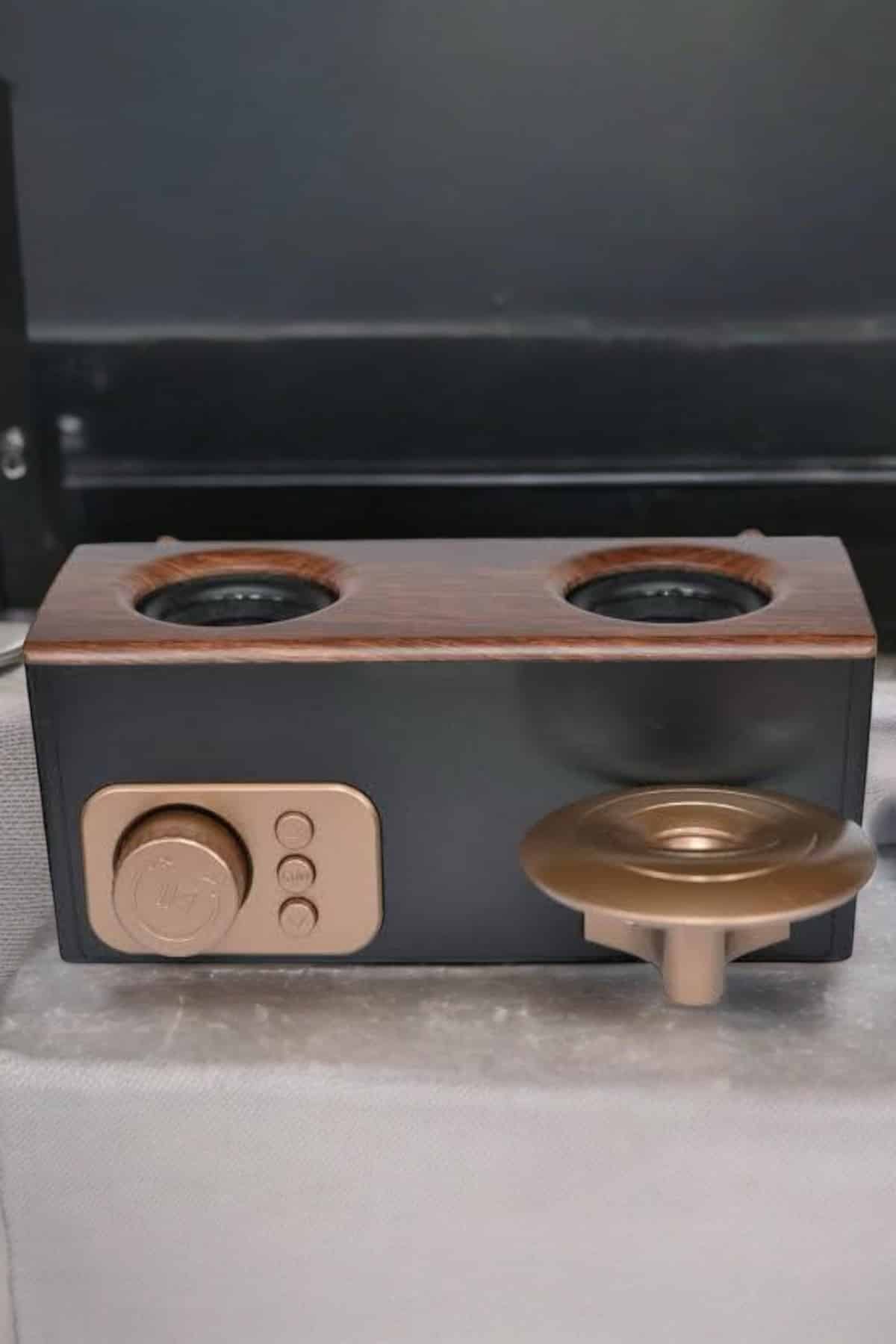 Çalar Radyo Müzik Kutusu Nostaljik Hoparlör Speaker