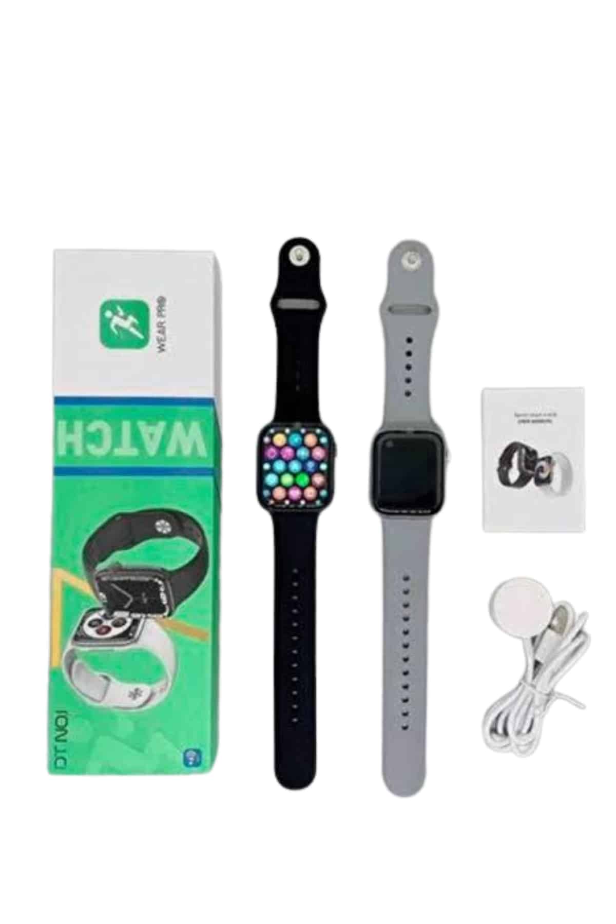 Akıllı Saat Nabız Ölçebilen Adımsayar Kalori Hesaplama Tema Değiştirme GPS Uyumlu