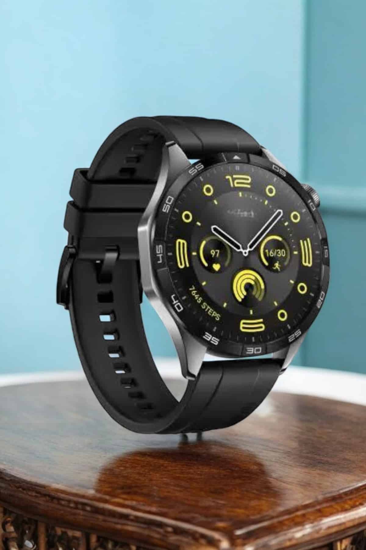Akıllı Saat Titreşimli Pusula Nabız ve Tansiyon Ölçer NFC Uyumlu
