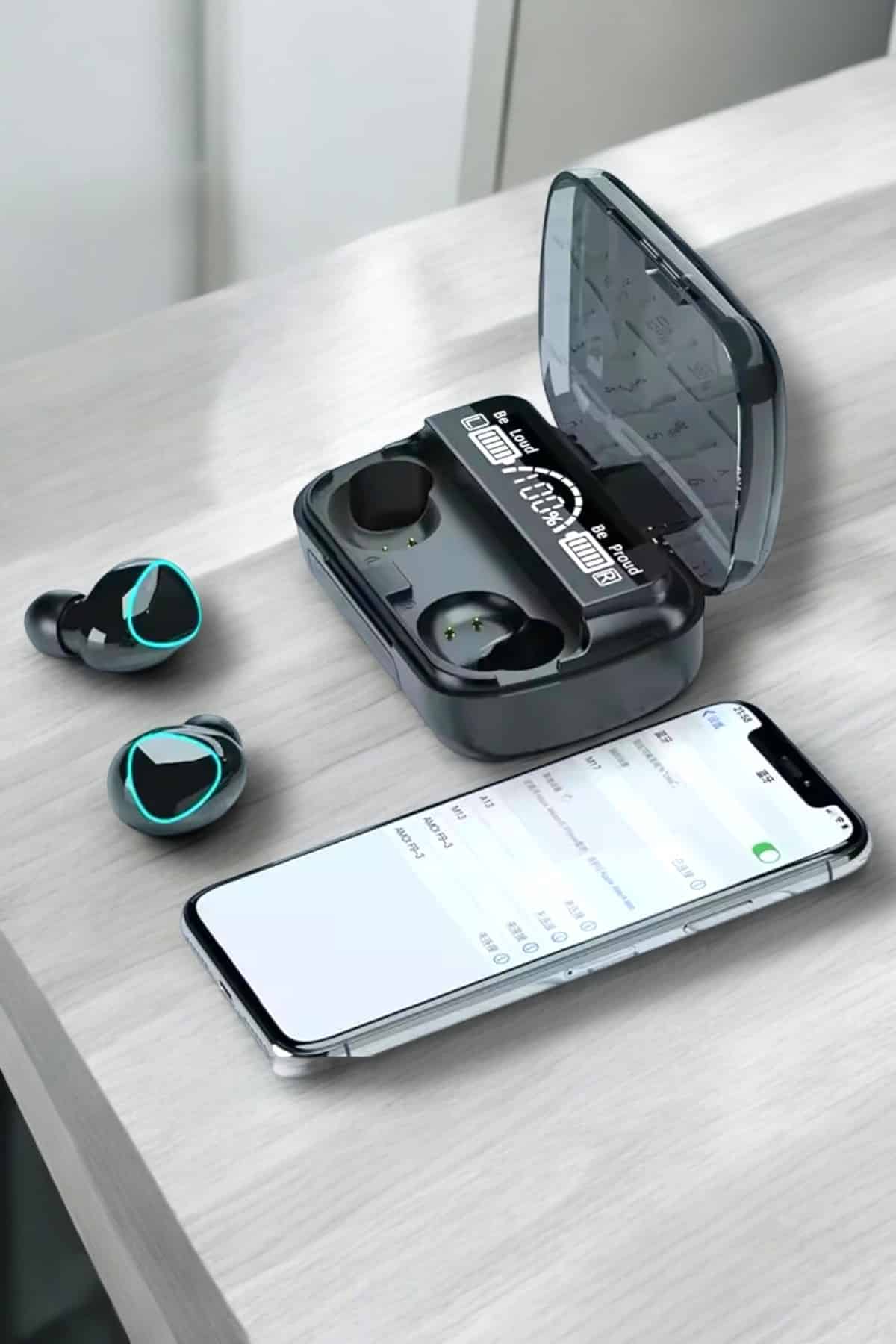 Bluetooth Bağlantılı Suya Dayanıklı, Uzun Pil Ömürlü Kablosuz Kulaklık
