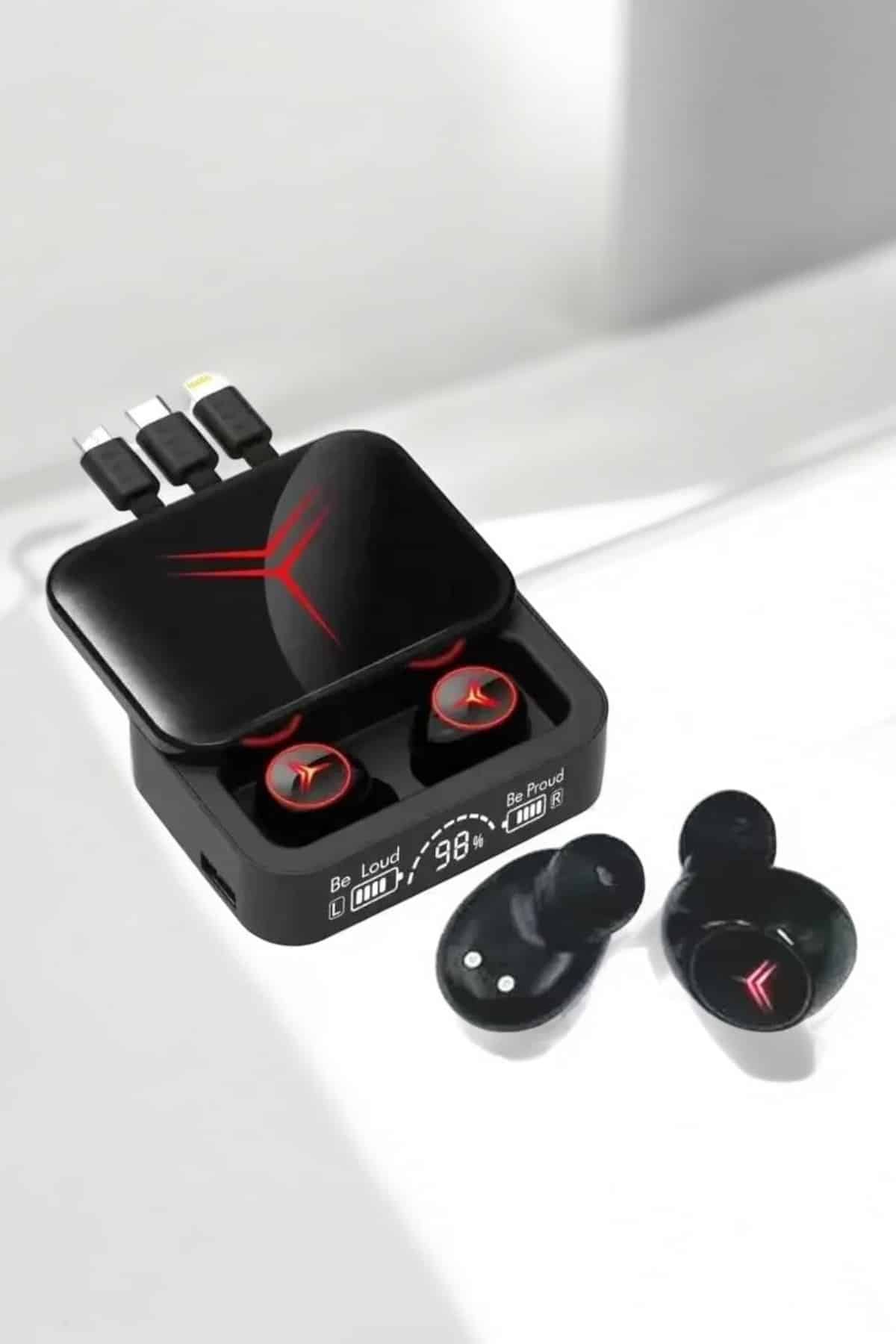 Ucuz ve Kaliteli Bluetooth Kulaklık TWS Çoklu Şarj Girişi Yüksek Ses Kaliteli