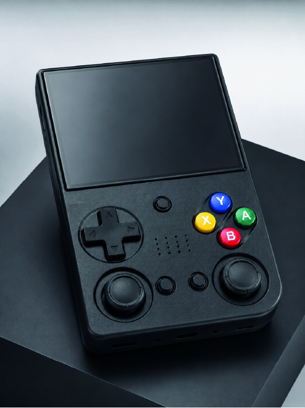 Retro Oyun Konsolu Çift Analog Joystick 64GB Hafızalı Taşınabilir El Konsolu