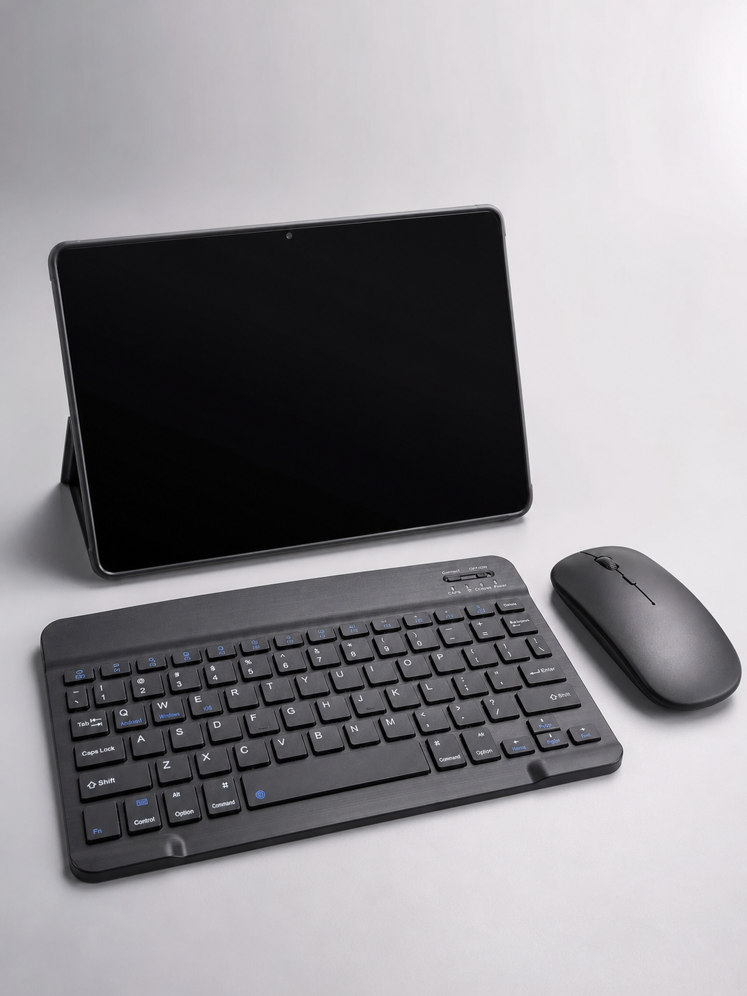 Bluetooth Klavyeli Android Tablet Seti SIM Kart Destekli Kablosuz Mouse ve Mobil Çalışma Deneyimi