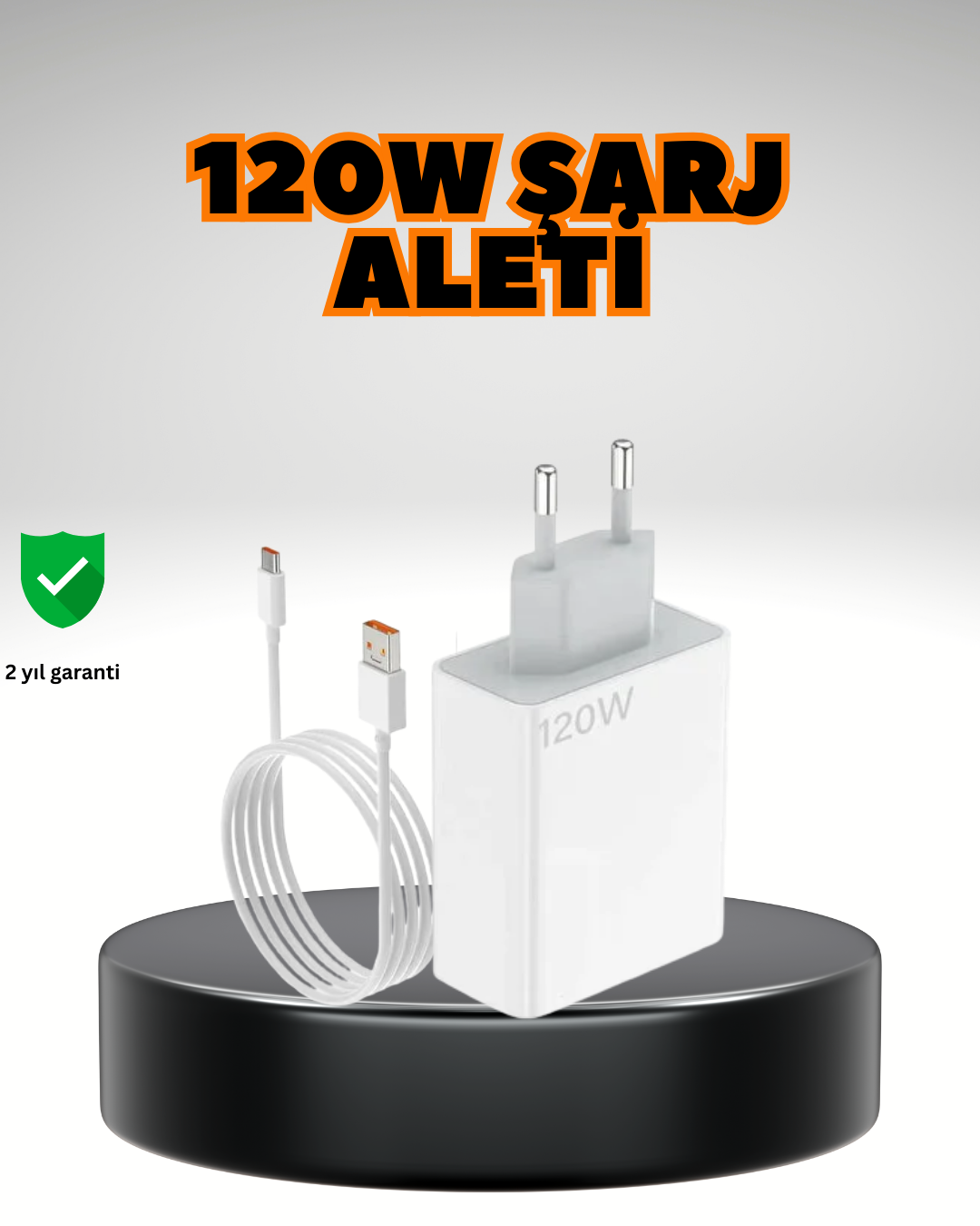 120 Watt Ultra Hızlı Şarj Seti Realme 7 8 9 Pro Uyumlu