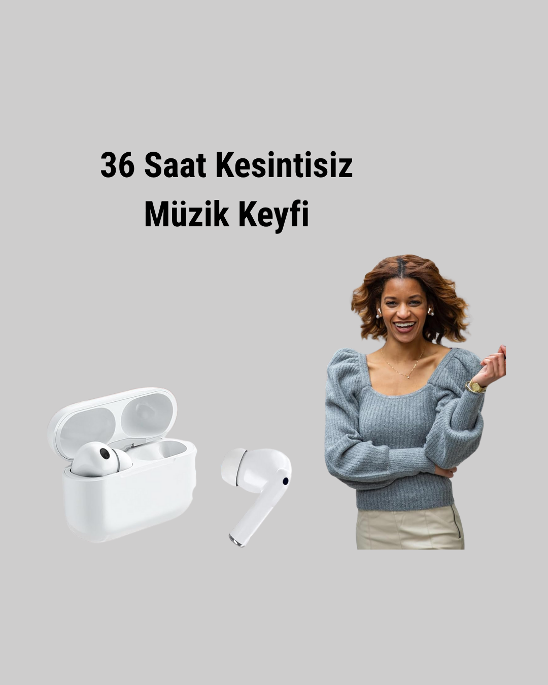 Gürültü Engelleyici Bluetooth Kulaklık – Hızlı Şarj, Derin Bas, Şık Tasarım