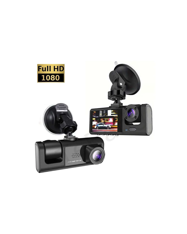 3 Kameralı Dashcam Sistem – Geri Görüş Yardımı, Park Koruması ve G-Sensör