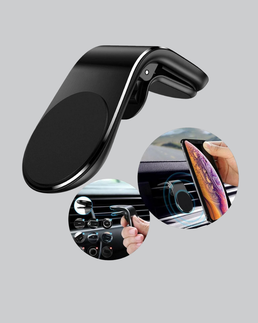Mini Manyetikli Araç Telefon Tutucu