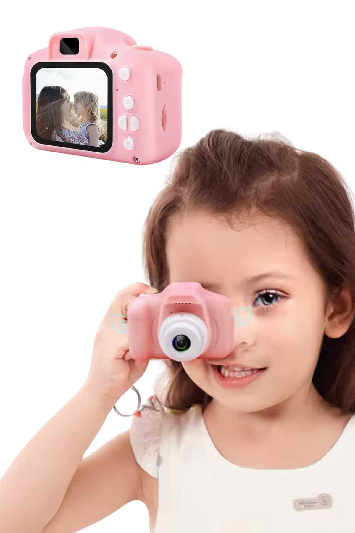 2.0 Inç Ekran Mini 1080p Hd Çocuk Kamera Dijital Fotoğraf Makinesi