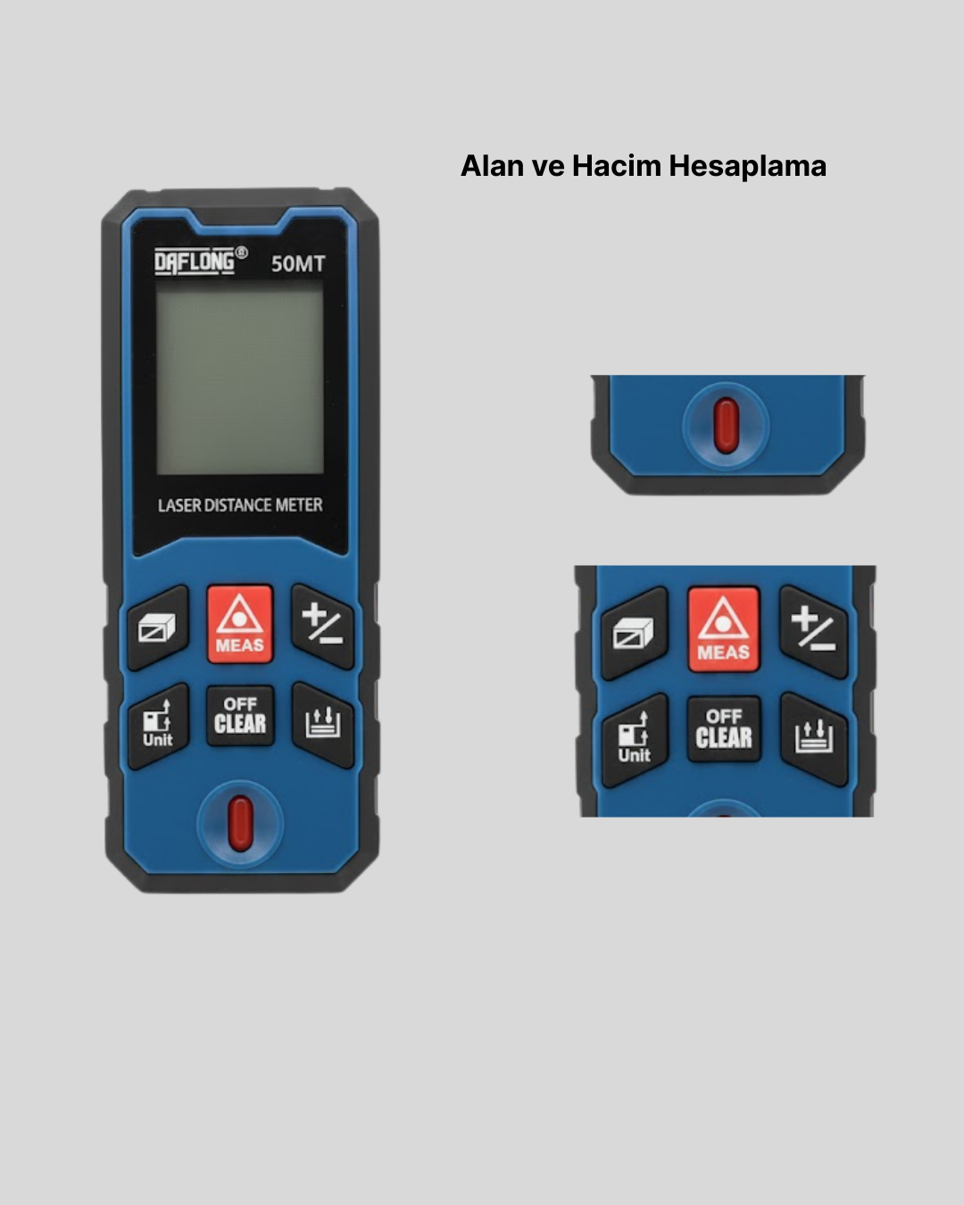 Lazer Metre 50 MT Hassas ve Hızlı Ölçüm Özellikli Yeni Nesil