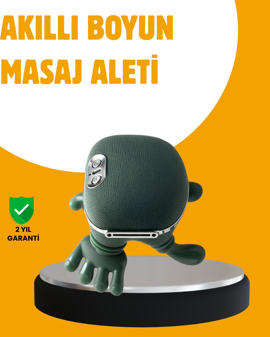 Isı Destekli Boyun Masaj Aleti Derin Rahatlama