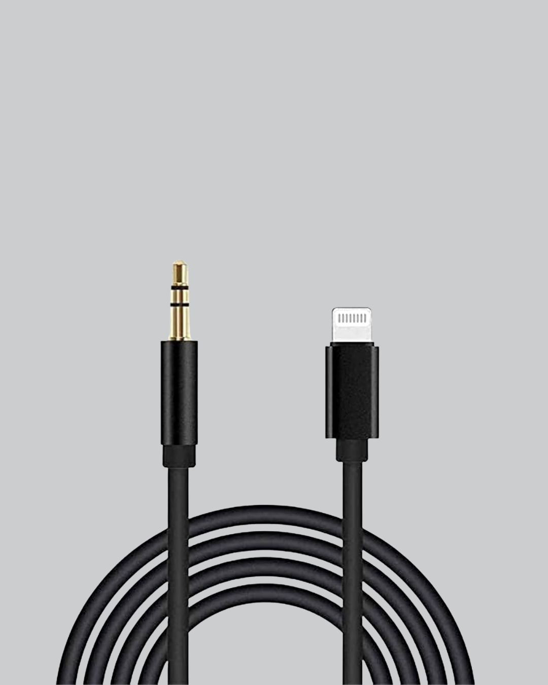 1 Metre Lightning to Aux Çevirici Kablo Stereo Ses Yüksek Kalite