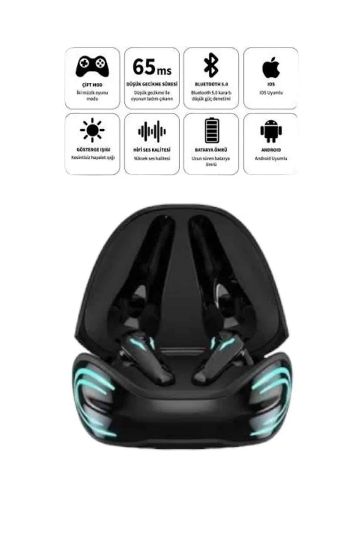 Android ve İOS Uyumlu Bluetooth Kulaklık Mini