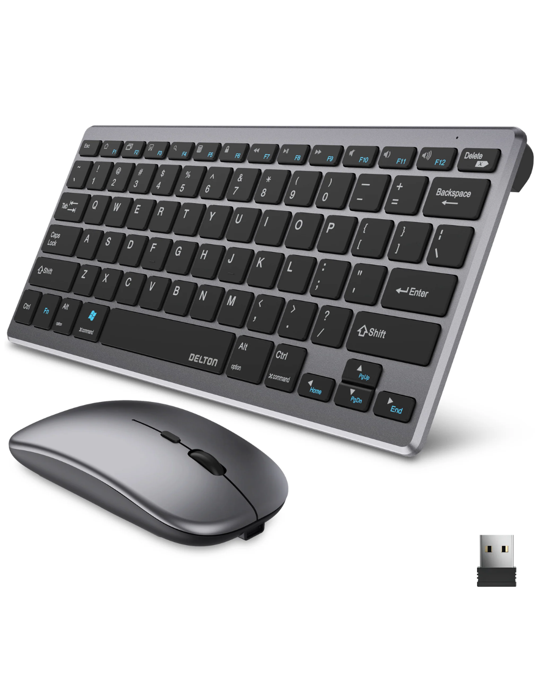 Kablosuz Bluetooth Klavye Mouse Seti Şarjlı Tablet Laptop Uyumlu