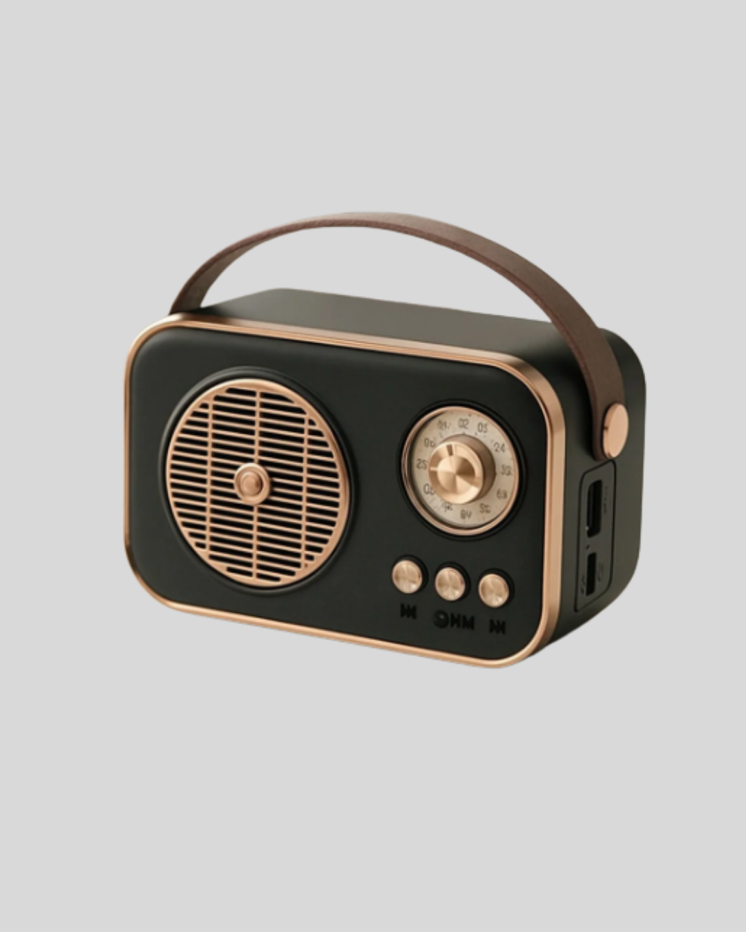 Nostaljik Retro Radyo – Bluetooth, USB ve FM Özellikli Şık Tasarım