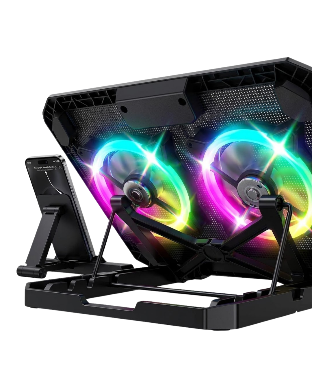 RGB Fanlı Laptop Soğutma Standı USB Girişli Notebook Yükseltici