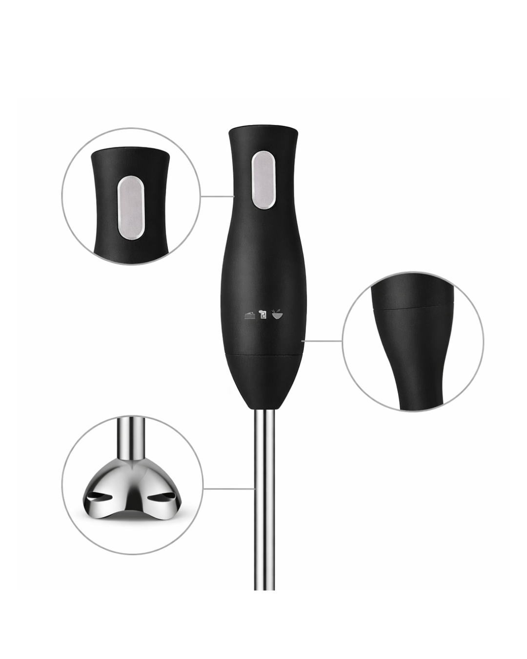 Metal Ayaklı El Blenderı Ergonomik Tasarım Güvenli Kullanım