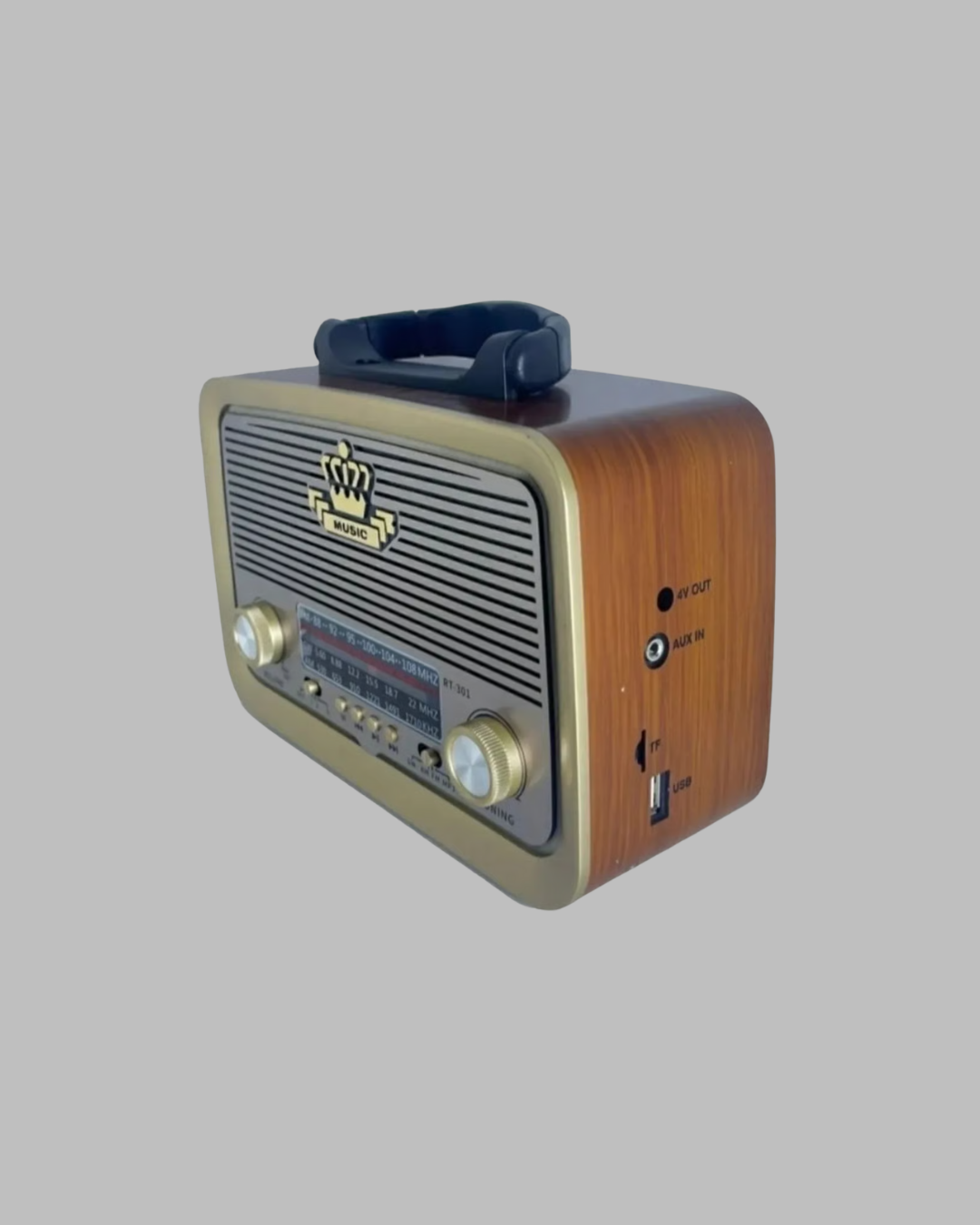Bluetooth Özellikli Nostalji Radyo 3 Bant AM SW