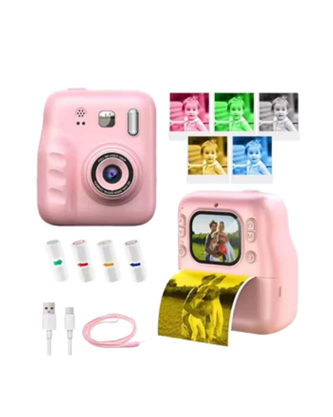 Y300H PRİNTER KAMERA PEMBE