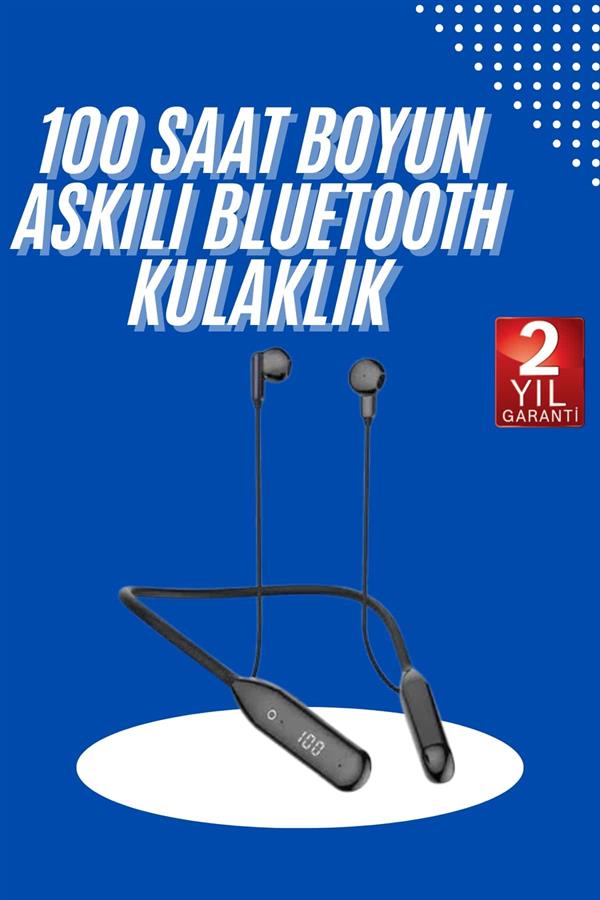 60 Saat Uyumlu Bluetooth Kulaklık Kablolu ANC Özellikli Kulaklık