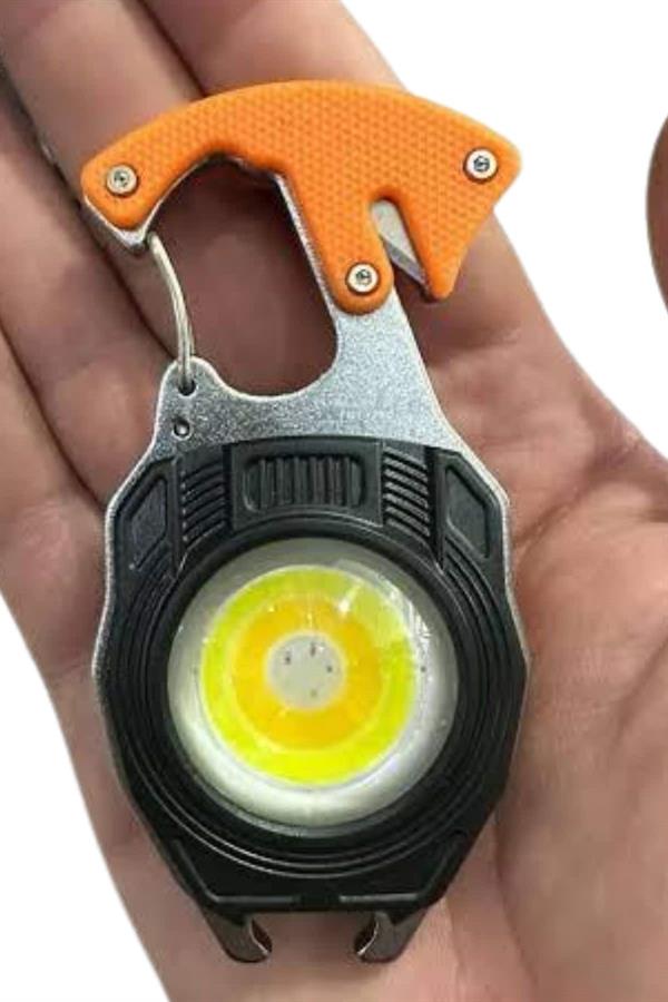 El Feneri LED Anahtarlık Çok Fonksiyonlu Mini