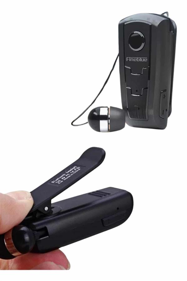 Mikrofonlu Makaralı Bluetooth Kulakiçi Kulaklık Android ve İOS Uyumlu