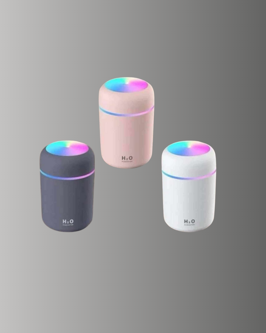 USB Girişli Taşınabilir Mini Nemlendirici 300ml Su Hazneli