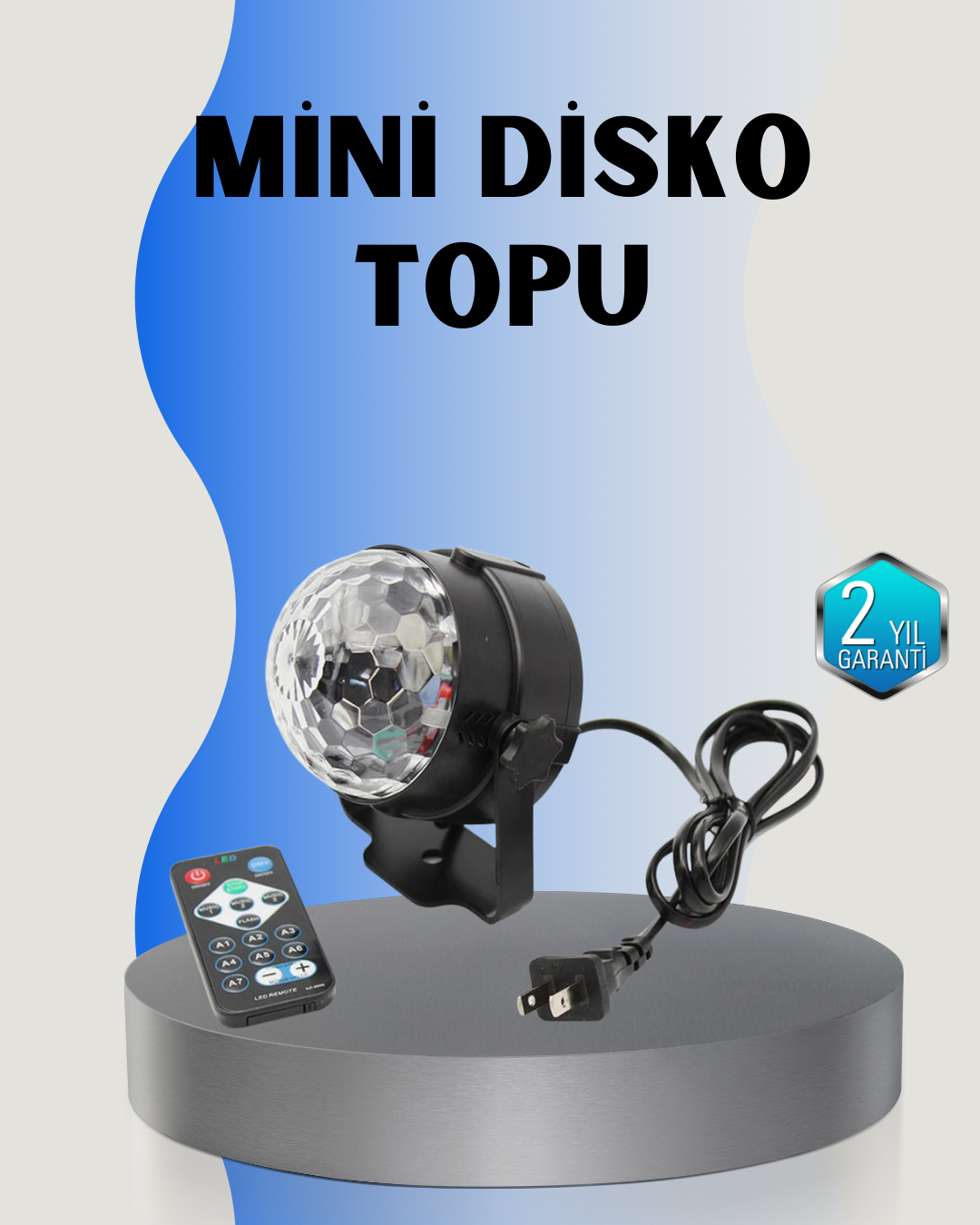 LED Disko Topu Sahne Parti Aydınlatma
