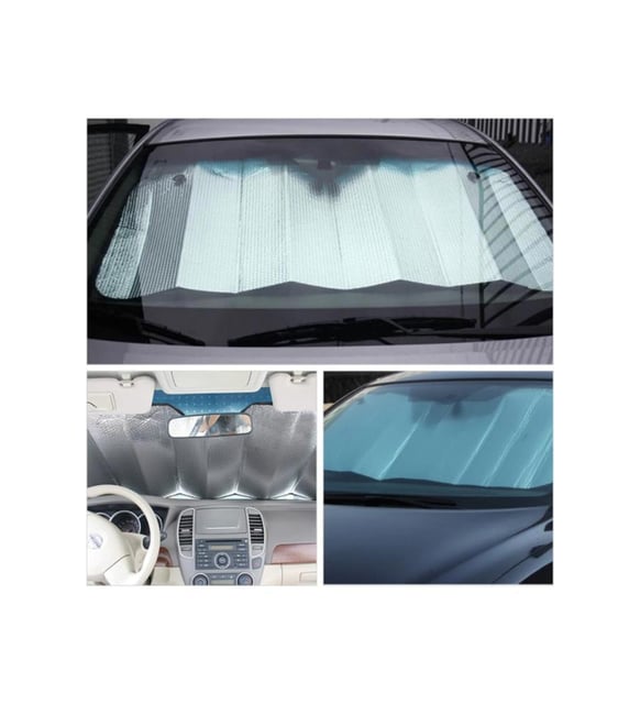 Oto Ön Cam Güneş Koruma UV Önleyici Katlanabilir Fiat Egea Toyota Corolla Dacia Duster Hyundai i20