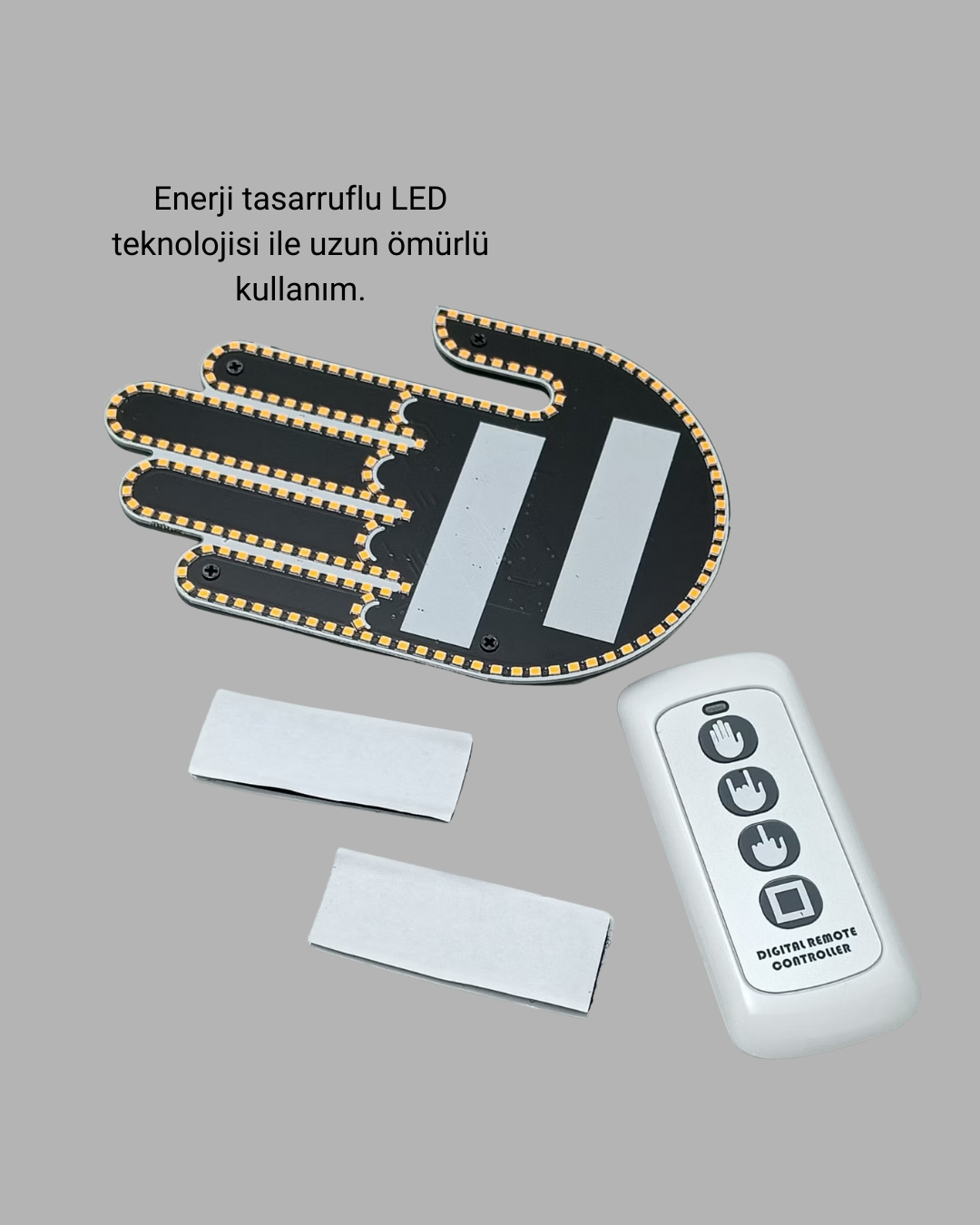 203 LED’li Yüksek Görünürlüklü Jest Işığı