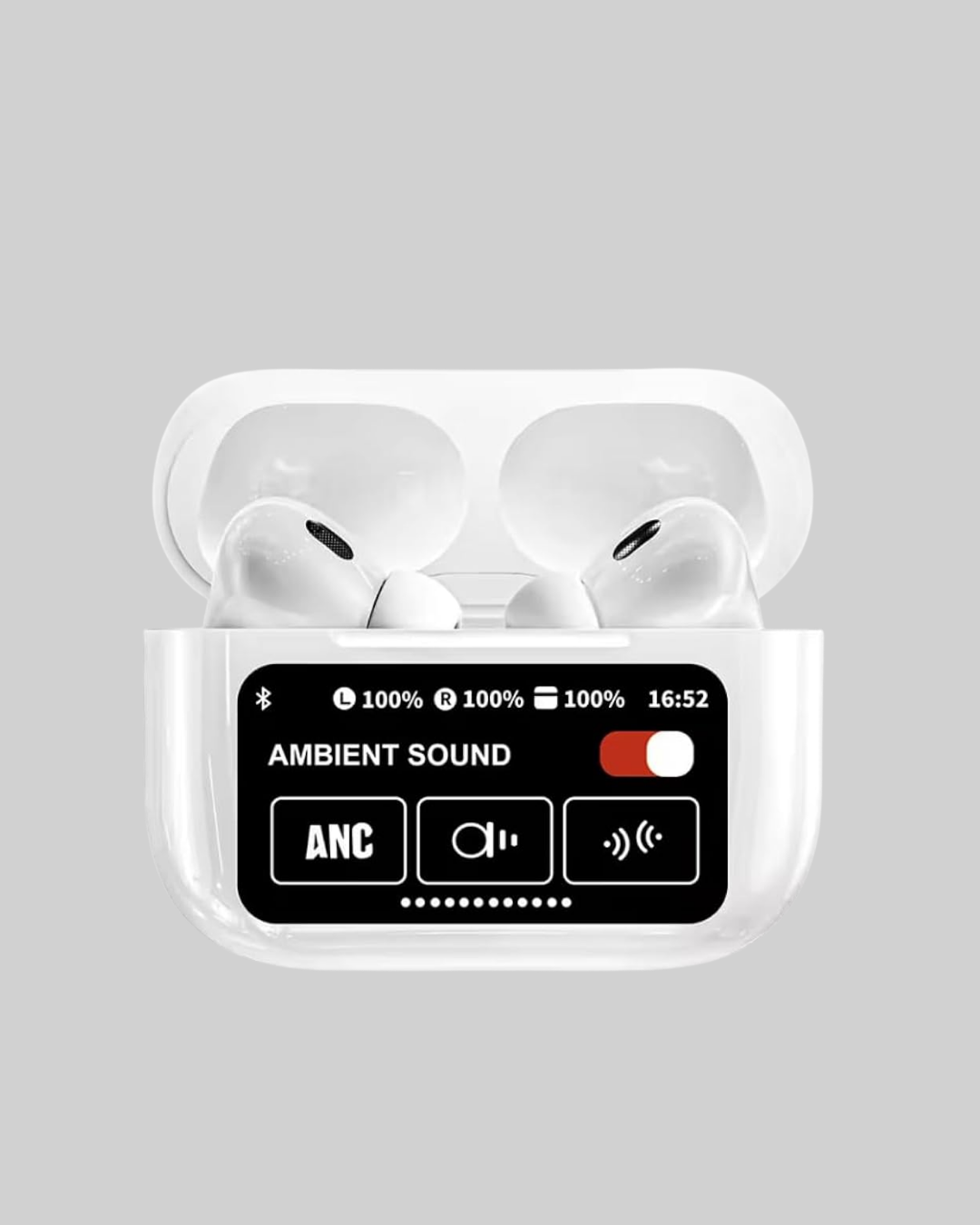 ANC Bluetooth Kulaklık – Dokunmatik, Powerbank Kutulu, Akıllı Sensörlü