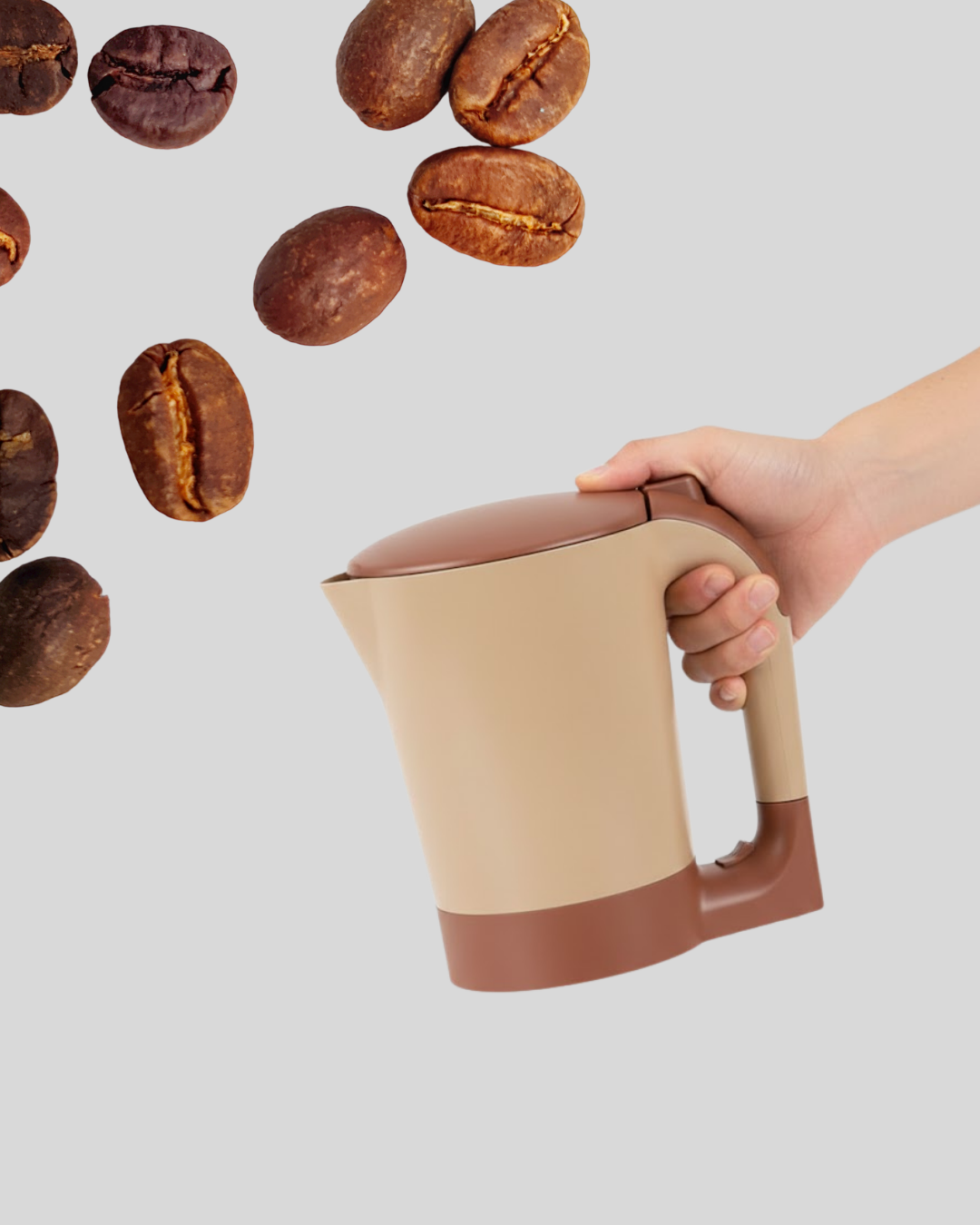 Kettle Özellikli Türk Kahvesi Makinesi Taşınabilir Mini Tasarım