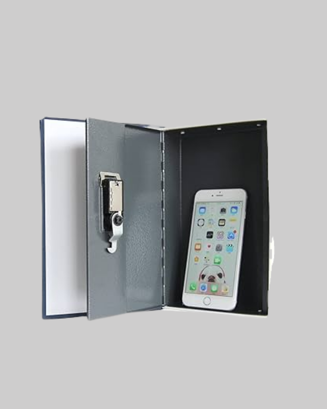 Anahtarlı Gizli Kitap Kasa – Metal İç Yapı, Kamuflajlı Sözlük Tasarım