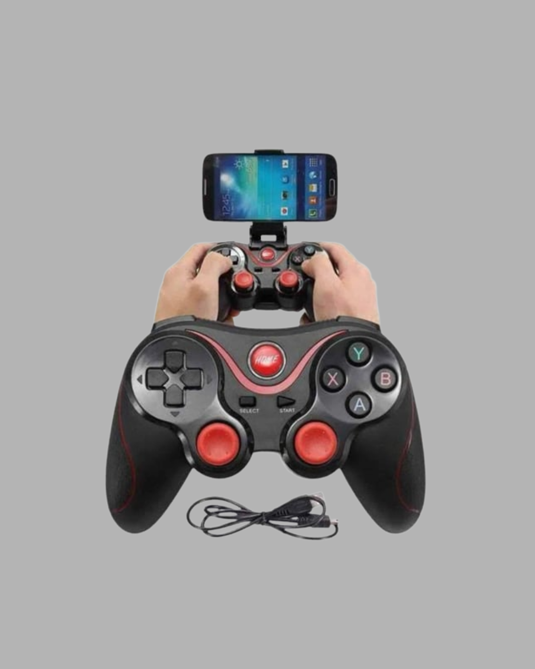Kablosuz Bluetooth Oyun Kolu Mobil TV PC Uyumlu Ergonomik Tasarım