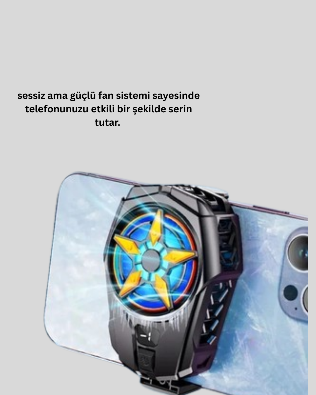 Evrensel Uyumlu Type-C Şarjlı Cep Telefonu Radyatörü Yeni Nesil