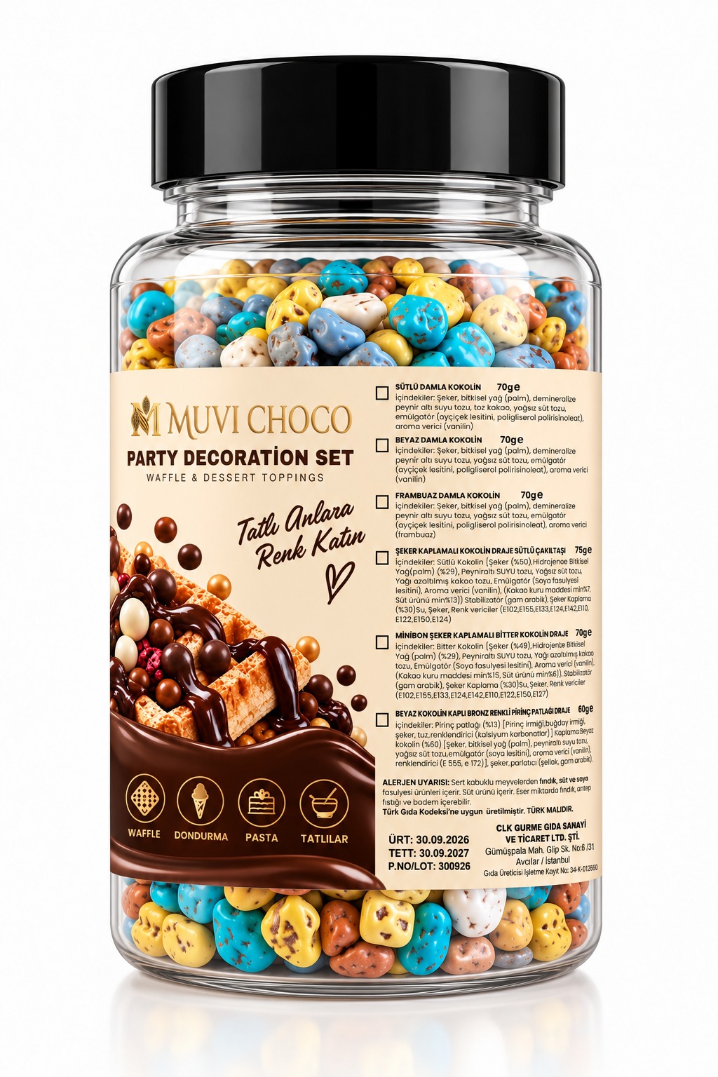 MUVI CHOCO MİNİ ÇAKILTAŞI RENKLİ 75G