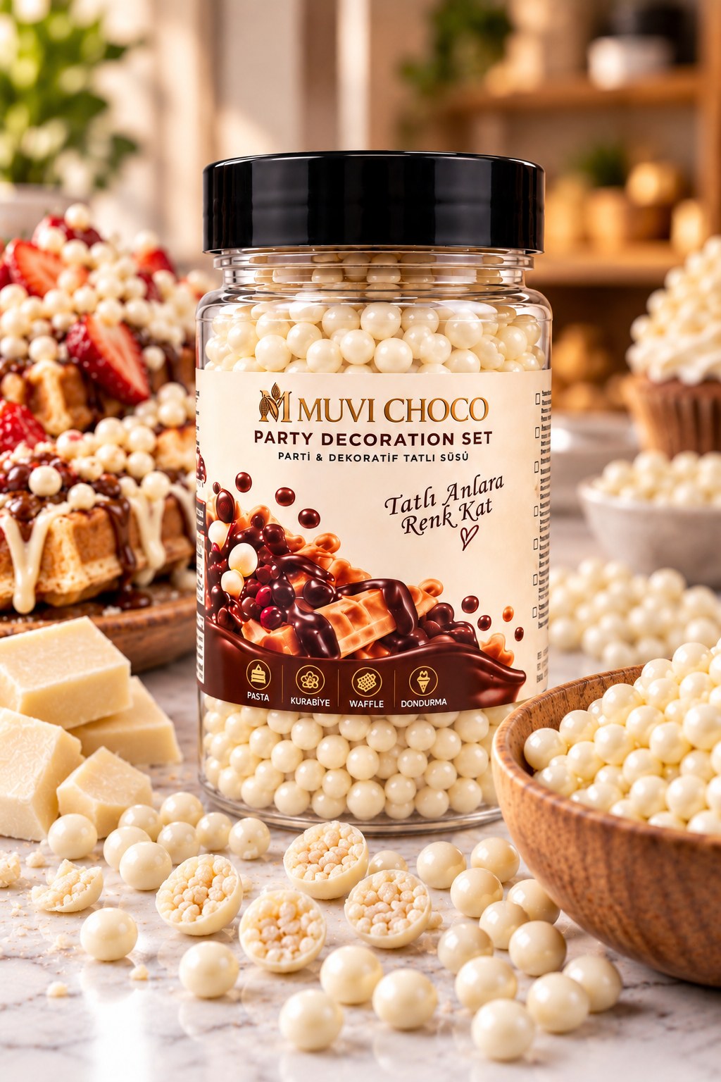 MUVI CHOCO FİLDİŞİ ÇİK. PİRİNÇ PATLAĞI 60G