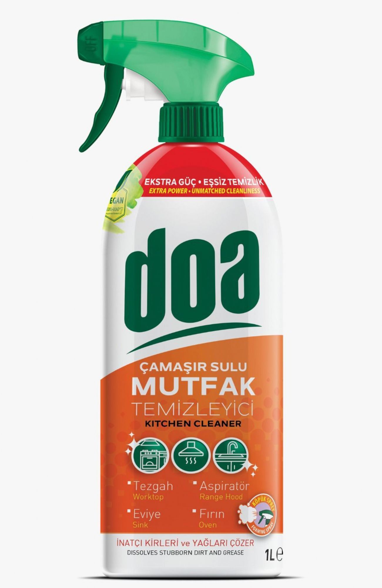 DOA MUTFAK TEMİZLEYİCİ SPREY 1000 ML