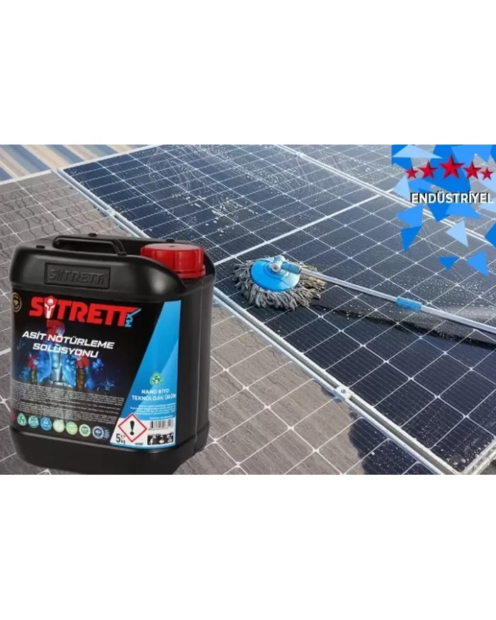 SİTRETT MX Asit Nötrleme Solüsyonu Endüstriyel 5 Kg.