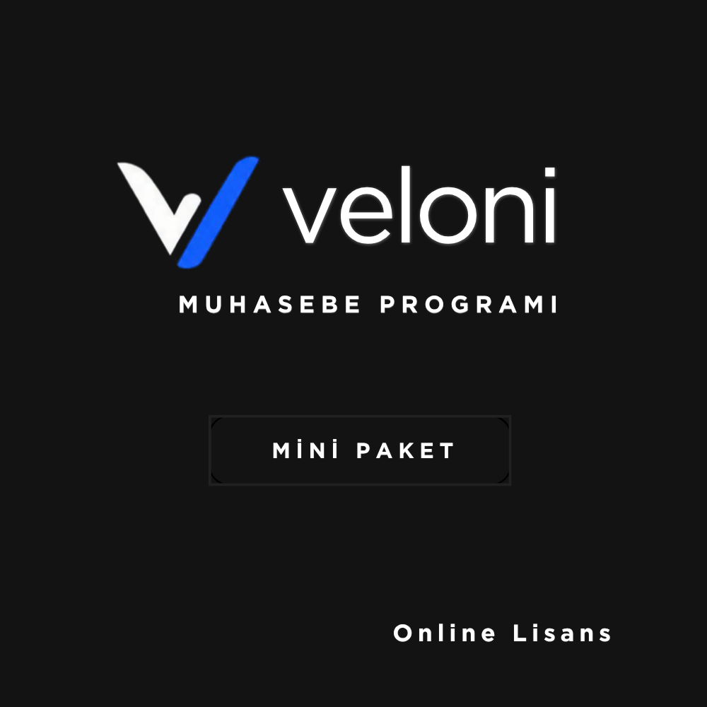 Veloni Mini Ticari Muhasebe Programı PC/Mobil - 1 Aylık Lisans