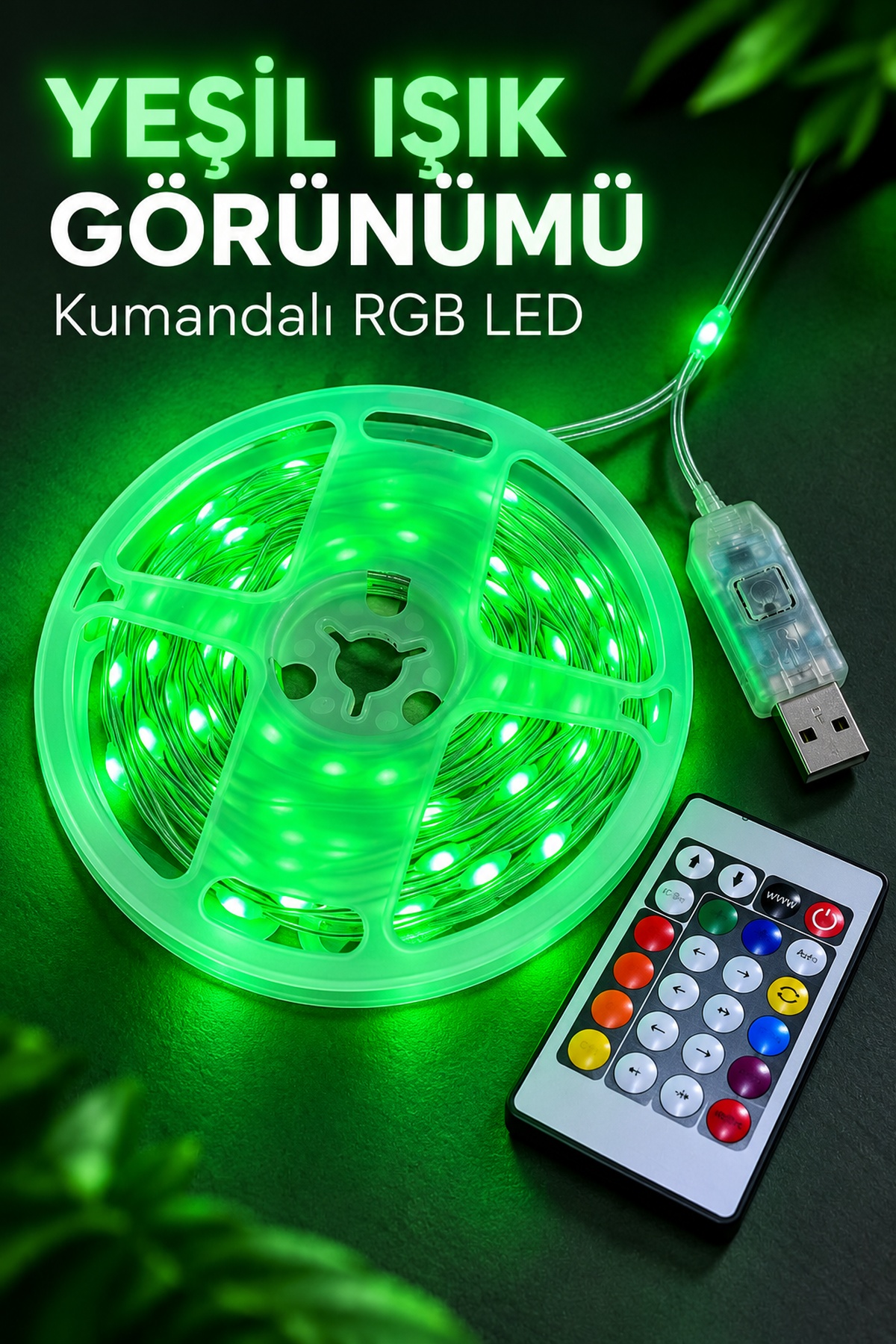 İç ve Dış Mekân RGB LED Tel Aydınlatma