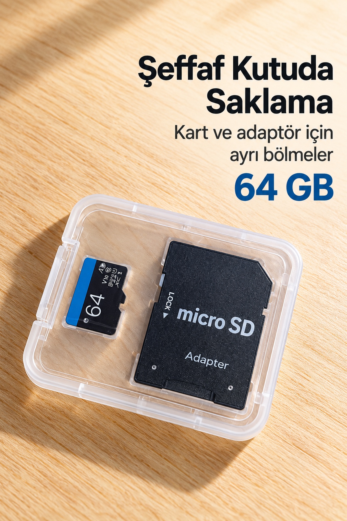 Micro SD Kart ve SD Adaptör Seti
