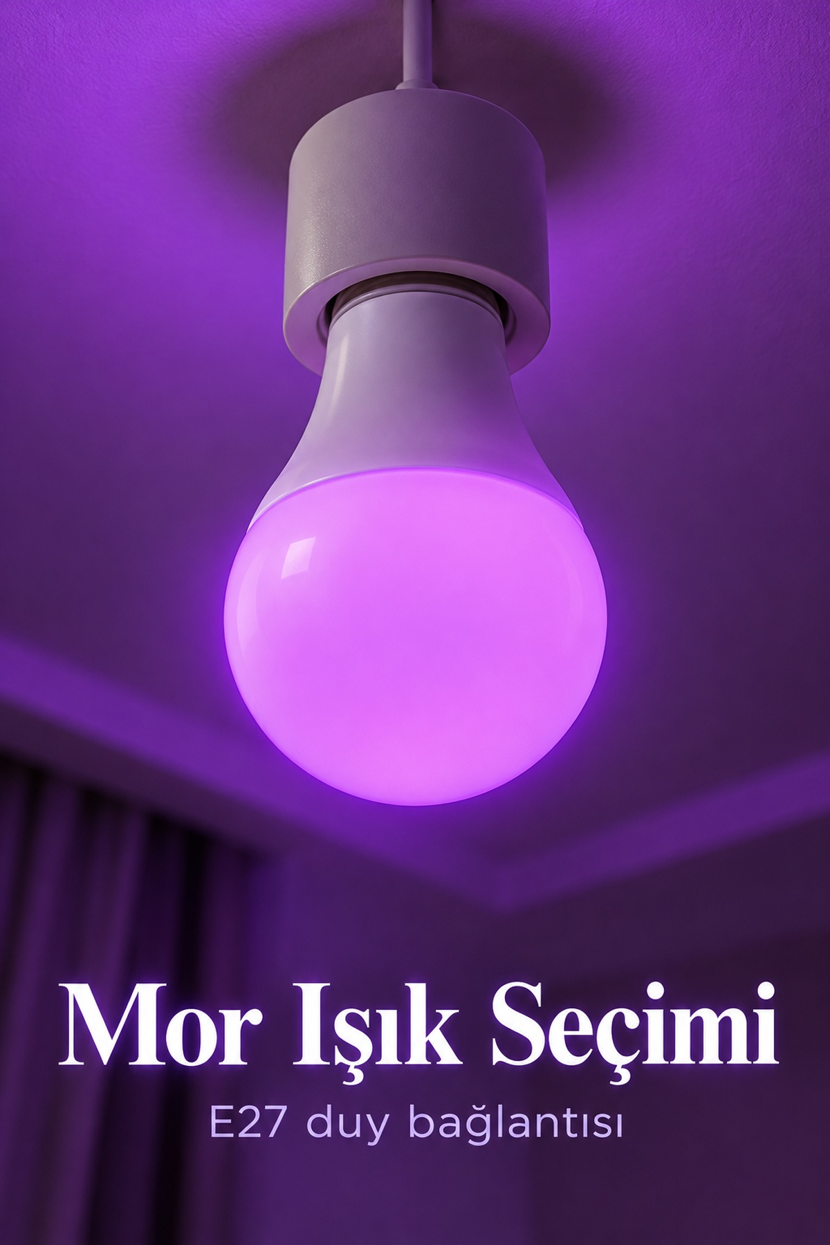 Uzaktan Kumandalı RGB LED Ampul 16 Renk Ayarlı