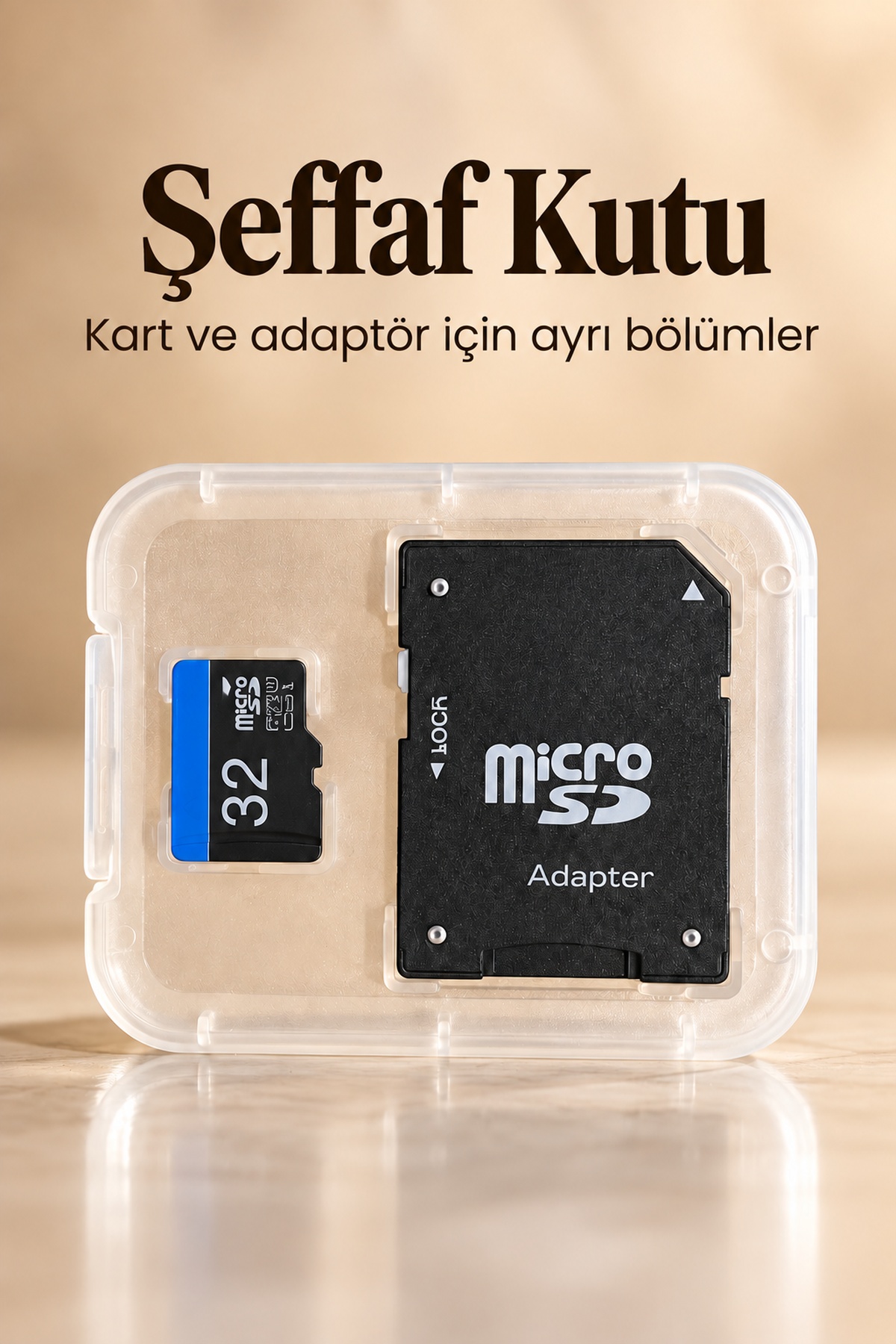 32 GB MicroSD Bellek Kartı ve SD Adaptör Seti