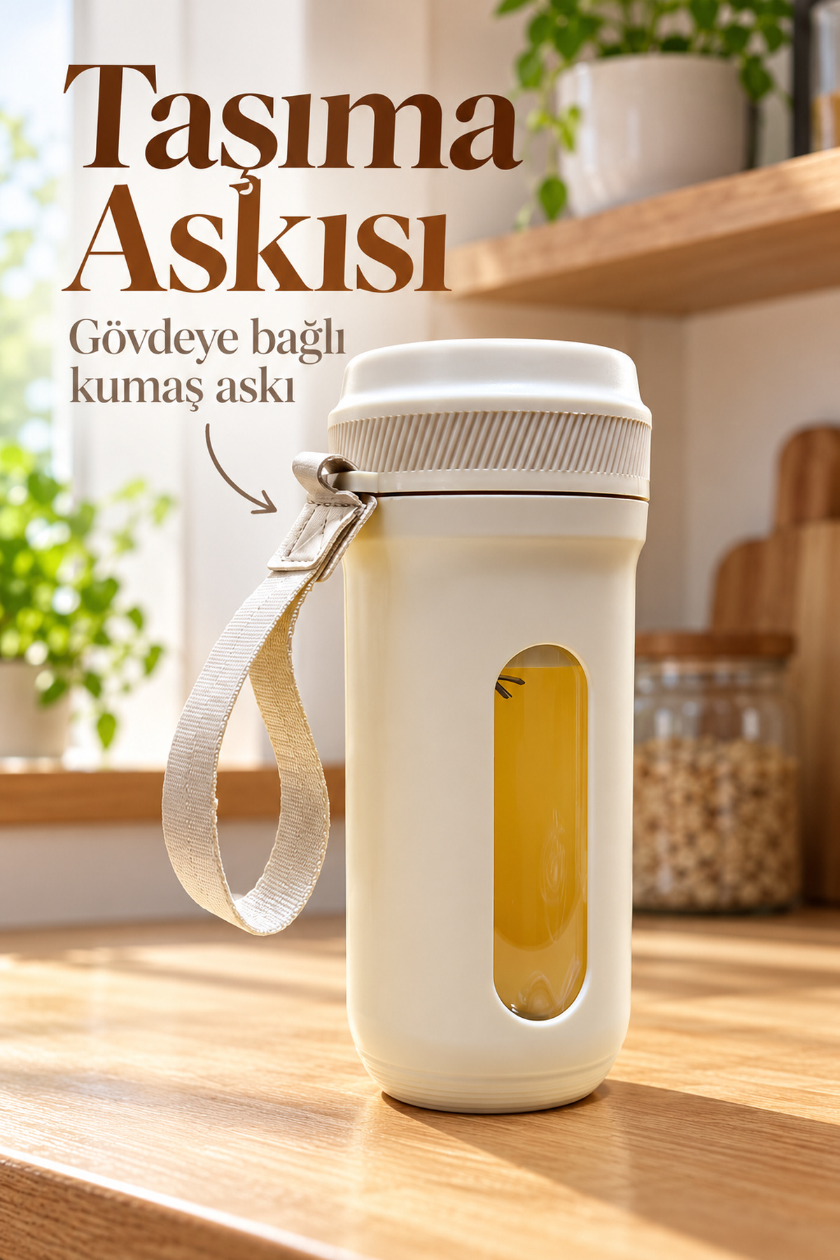 Düğme Kontrollü Şarjlı Meyve Blenderı 350 ml