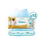 Önlem Papatyalı Islak Havlu Kapaklı 1080 Yaprak