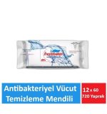 Freshmaker Antibakteriyel Hasta Vücut Temizleme Mendili XL 720 Yaprak