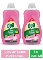 Doa Sıvı Sabun Pudra Kokulu 2.5 Lt x 2 Adet