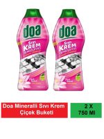 Doa Sıvı Krem Mineralli Çiçek Buketi 750 Ml Vegan x 2 Adet