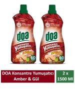 Doa Konsantre Çamaşır Yumuşatıcı Amber Ve Gül 1500 Ml x 2 Adet